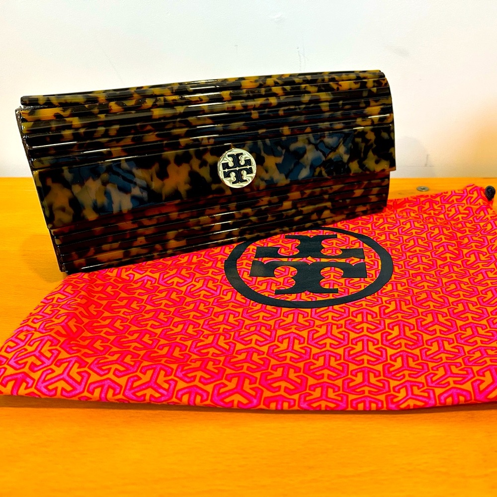 Tory Burch Lucite Clutch